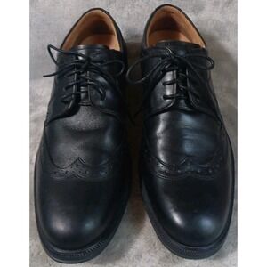 Florsheim Mens Black Leather Dress Shoes 9.5 EEE Oxford Business 11702